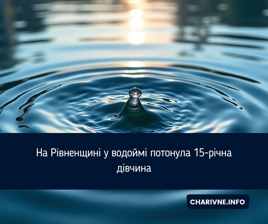 На Рівненщині у водоймі потонула 15-річна дівчина