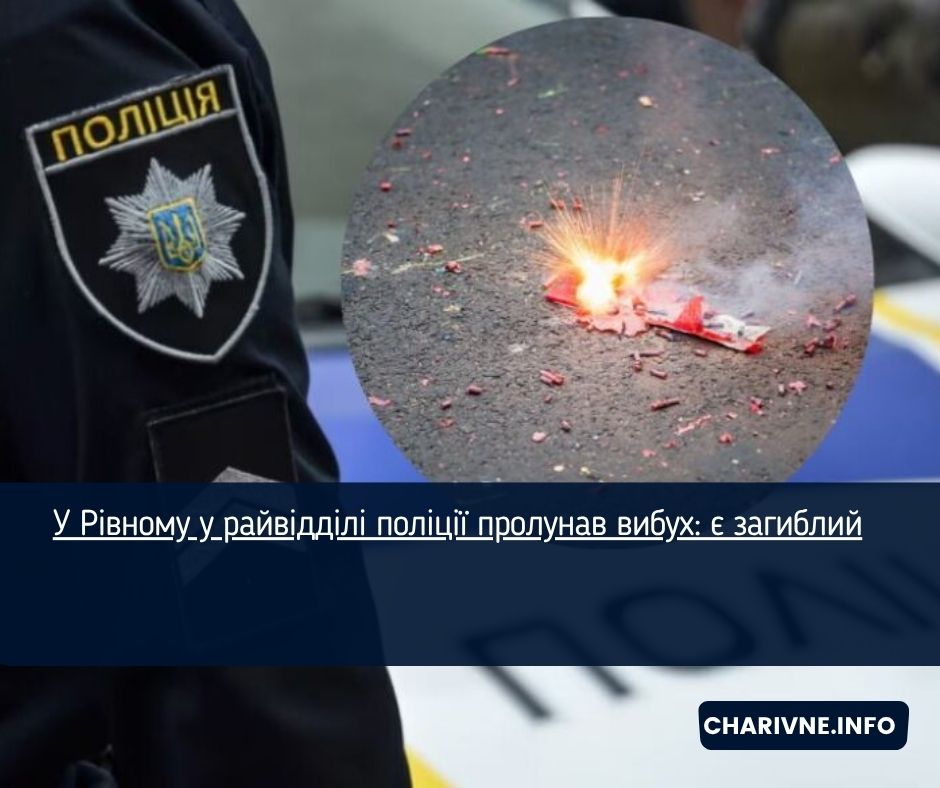 У Рівному у райвідділі поліції пролунав вибух: є загиблий
